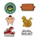 thumbnail image 1 of set pines broches serie Friends TV Show, 1 of 4