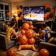 thumbnail image 2 of Globo De Foil De Baloncesto De 107 Cm Para Decoración De Fiesta, 2 of 6
