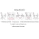 thumbnail image 4 of Mascarillas faciales moldeadoras V Line – Mascarilla reafirmante de hidrogel de colágeno – Banda antiedad y antiarrugas – Banda reductora de papada – Lámina reafirmante, adelgazante y moldeadora facia, 4 of 5