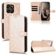 thumbnail image 4 of Funda Cartera Lunares Motorola Moto G77 con Tarjetero, Correa y Soporte Oro, 4 of 6