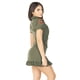thumbnail image 3 of Vestido Costume Leg Avenue Top Gun Flight para mujer, verde, talla XL, 3 of 5