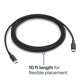 thumbnail image 2 of Cable USB-C Best Buy essentials 10 ft trenzado 480 Mbps para celulares, 2 of 3