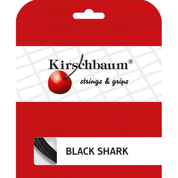 Cuerda de tenis Kirschbaum Black Shark 1,25 mm 12 m