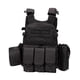 thumbnail image 3 of Chaleco De Caza Multifunción Chaleco Táctico Militar Molle Negro, 3 of 5