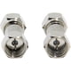 thumbnail image 4 of Conector coaxial macho a macho, paquete de 2, adaptador de cable coaxial RG6 tipo F de 105 ohmios, adaptador RF, acoplador de extensión de cable para TV, antena, divisor y amplificador., 4 of 5