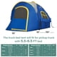thumbnail image 2 of Carpa Para Camioneta Pu2000mm Impermeable Azul 280x165x170cm, 2 of 7