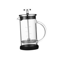 Magideal - Cafetera Espresso Francesa, Cafetera Francesa De Prensa, Cafetera De Preparación Fría Fácil De Limpiar De Acero Inoxidable 304, Para Cafetería, Bar Y