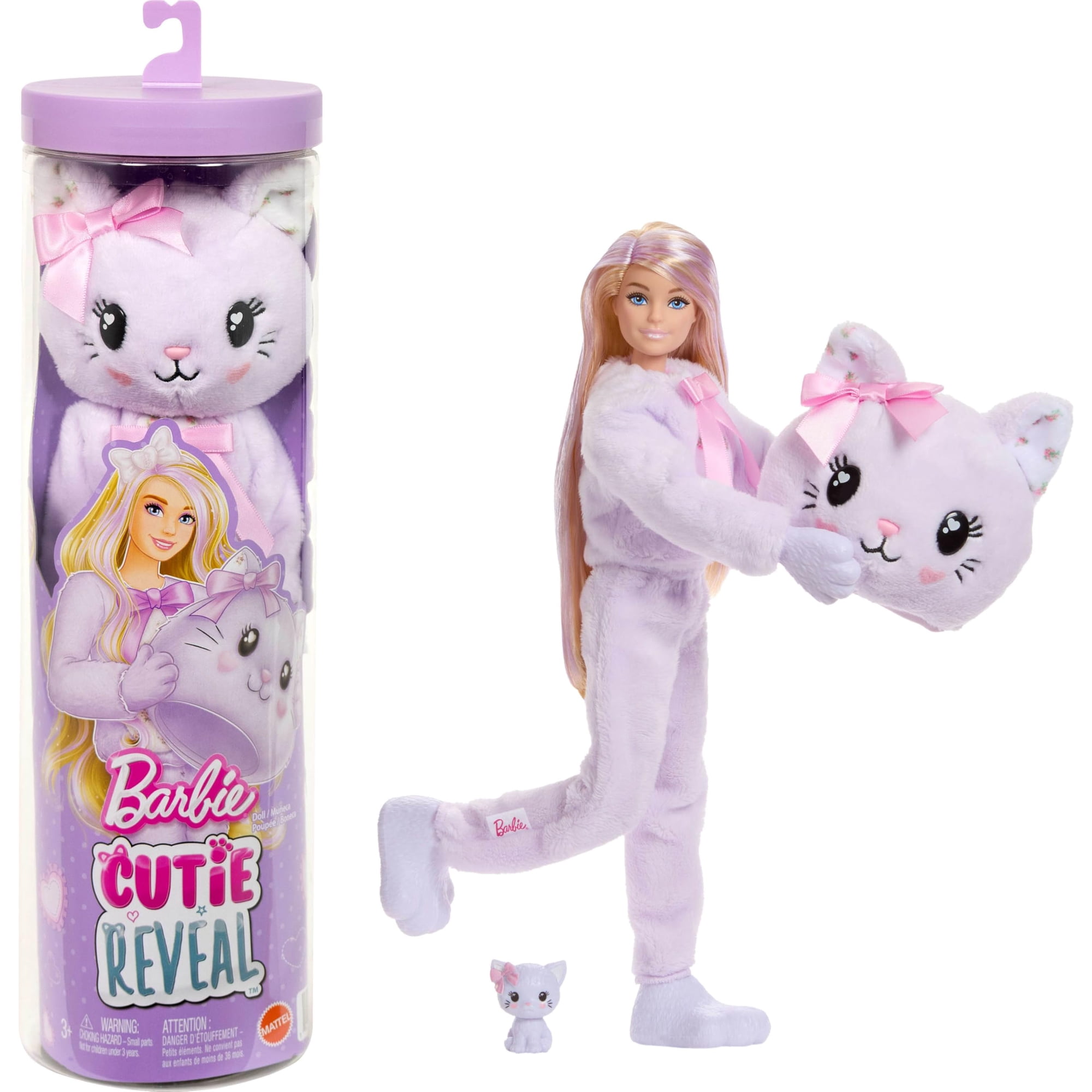 Muñeca Barbie Cutie Reveal Serie Afectuosa Con 10 Sorpresas