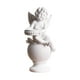 thumbnail image 4 of Candelero Candelabros Hogar Aniversario Chimenea Resina Ángel Portavelas Blanco Dos Manos, 4 of 5