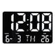 thumbnail image 3 of Reloj De Pared LED Digital De 10" Temperatura De Montaje En Pared Con Control Remoto Negro, 3 of 3