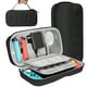 thumbnail image 1 of Funda de transporte rígida y duradera compatible con Nintendo Switch OLED, mandos Joycons y adaptador de CA - Bolsa protectora de viaje y almacenamiento-Negro, 1 of 6