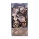 thumbnail image 3 of Set De 30 Adornos Navideños De Bolas, Ideales Para Bodas, Navidad Y árbol De Navidad (color Marrón)., 3 of 5