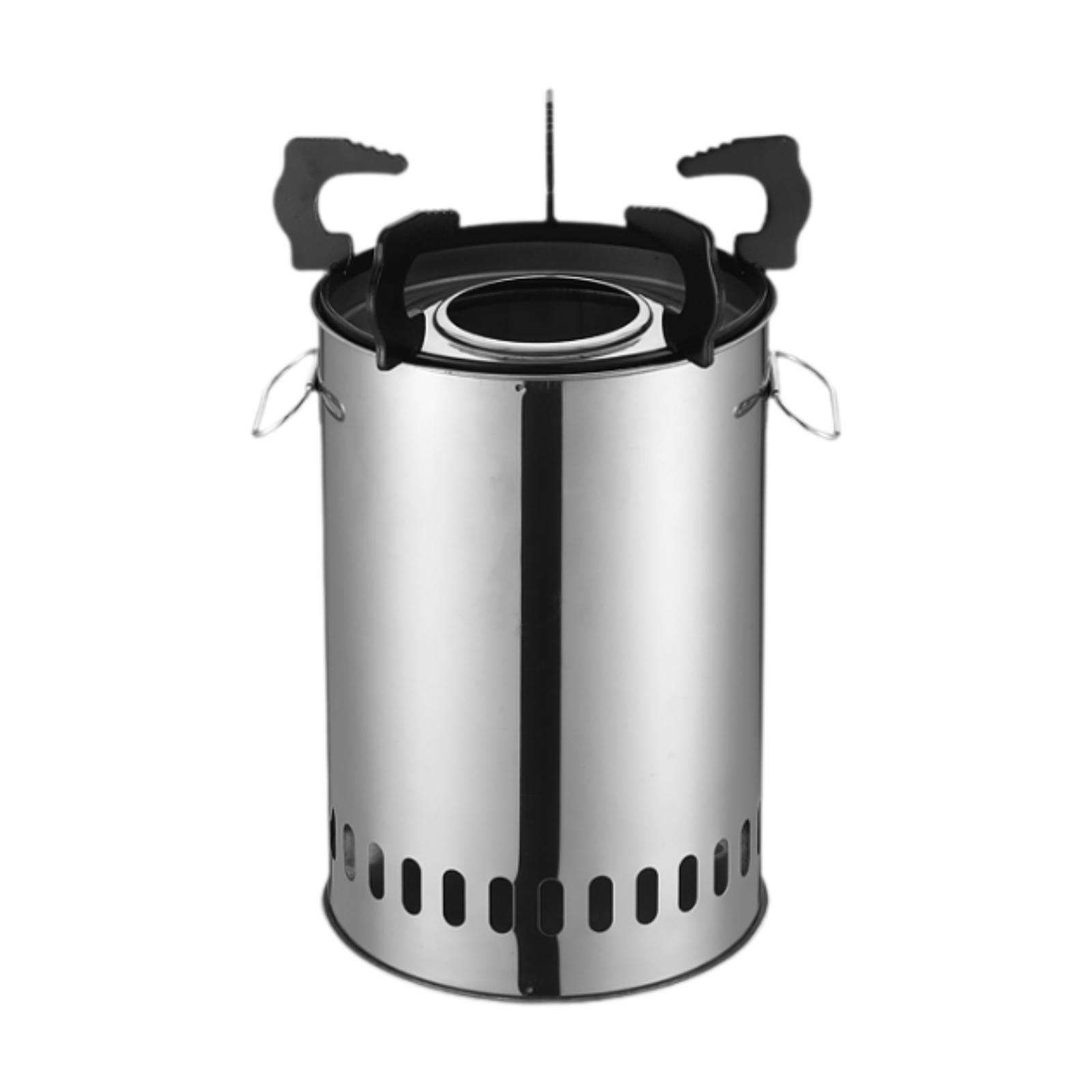 Magideal - Horno De Camping Horno De Picnic Estufa De Cocina Soporte Ligero Para Ollas Leña Para Quemar 19Cmx33Cm