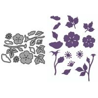 Flor De Melocotón Troquelada Para Hacer Tarjetas Lzjsykdq