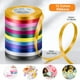 thumbnail image 4 of 12 rollos de cinta para rizar, cinta para envolver regalos, cinta para rizar globos, para manualidades, globos, decoración de festivales de Navidad, bodas o fiestas de cumpleaños (12 colores, 10 m/rol, 4 of 7