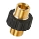 thumbnail image 4 of Adaptador de Lavadora de Alta Presión de Latón, Piezas de Repuesto de Presión de Trabajo de Conexión Rápida de 5000 PSI, Acoplador de Rosca Macho M22, 4 of 5