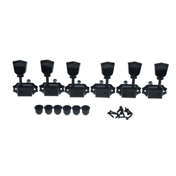 Clavijeros Wilkinson 3x3 Negro Vintage para Guitarra K1949