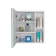 thumbnail image 3 of Mueble Botiquin De Baño Con Espejo 49,7x45x12,5 Cm Blanco, 3 of 10