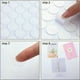 thumbnail image 2 of Adhesivo Circular De Doble Contacto Transparente 100pzs, 2 of 3