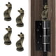 thumbnail image 1 of Juego decorativo para bisagras de puerta WLHYHH, remate decorativo de bronce (Cat4), 1 of 7