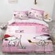 thumbnail image 1 of Snoopy Duvet Quilt Cover Bedding Set Pillowcase Included 3-Piece Bedding Set (1 Duvet Cover + 2 Pillow Shams), 1 of 5
