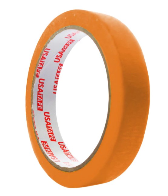 Usatape - Masking Tape 18 Mm Naranja