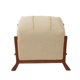 thumbnail image 2 of Pouf Marsella Lino Natural, 2 of 3