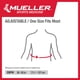 thumbnail image 5 of Soporte lumbar para espalda MUELLER Sports Medicine, ajustable, negro, 5 of 5
