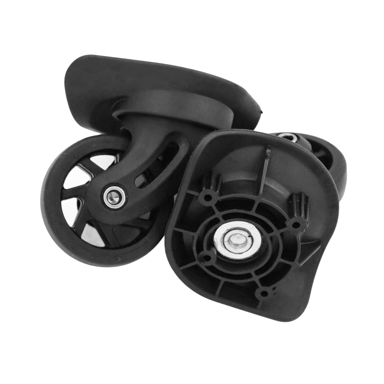 Ioensy - 2 Ruedas Para Equipaje Resistentes Con Rotación De 360 Grados, Universales, Fáciles De Instalar Y Reparar.