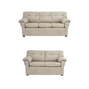Muebles América - Living América 32 Cuero Auris Beige