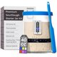 thumbnail image 1 of Tarro de masa madre BALCI Premium de 1,2 L con accesorios, color azul, 1 of 6