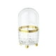 thumbnail image 3 of Estante Giratorio De 360 Grados Para Brochas De Maquillaje Para Tocador De Baño De Encimera Transparente Con Tapa, 3 of 5