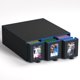 thumbnail image 1 of Caja de almacenamiento para cartas coleccionables TCGENITH de 3 filas con deslizamiento y extracción – Azul, 1 of 8