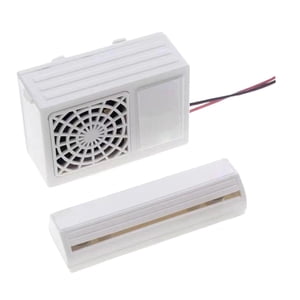 Magideal - Modelo De Aire Acondicionado Miniatura Juguete Decoración Casa Muñecas Accesorio Plástico Simulación Acondicionador Adecuado Para Escenas Aprendizaje