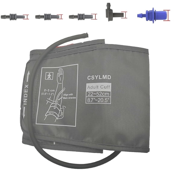 Manguito para presión arterial CSYLMD XL 22-52 cm para brazo grande