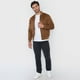 thumbnail image 4 of Bomber Hombre Fake Suede Camel Corona, 4 of 5