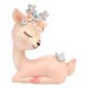 thumbnail image 4 of Animales Adorables Ciervos Figurines Toy Para La Estatua De La Fiesta De Bienvenida Al Bebé Rosa Hecho A Mano, 4 of 5