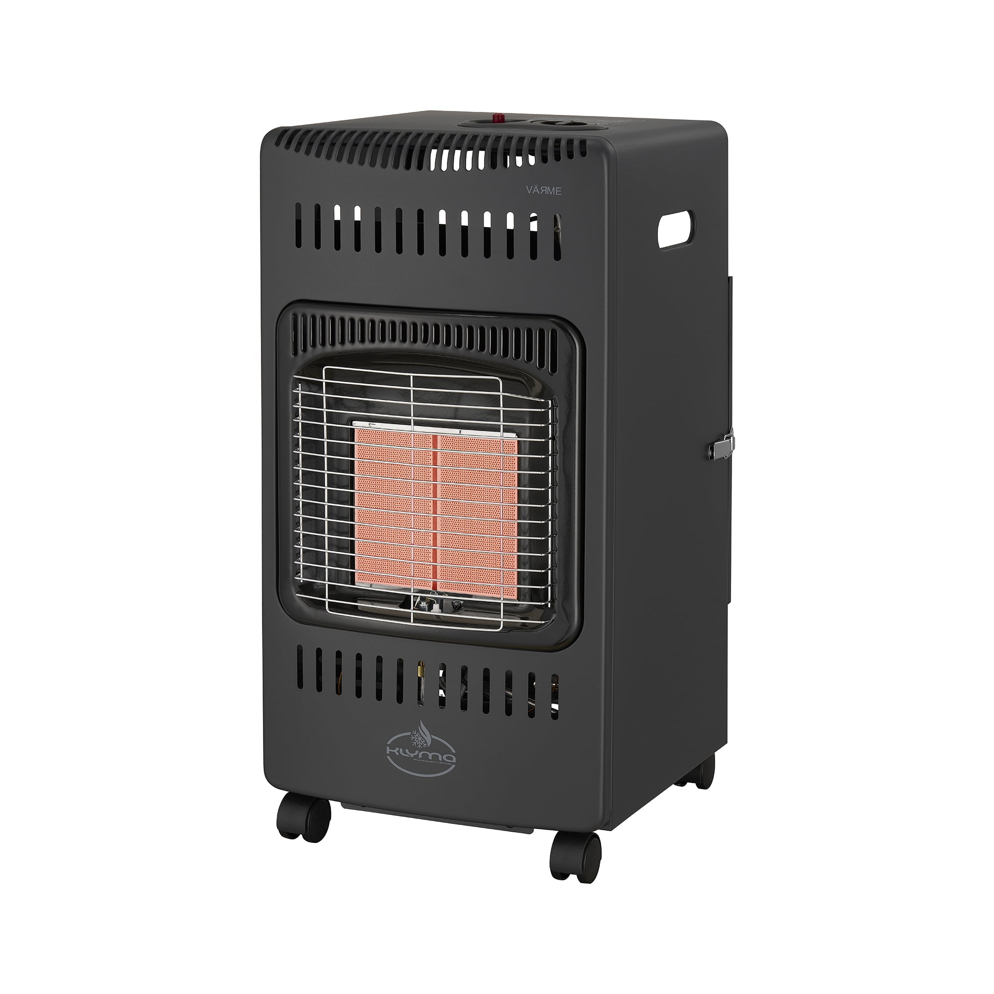Estufa a Gas Interior 5 Kg 2,8 Kw VARME Black