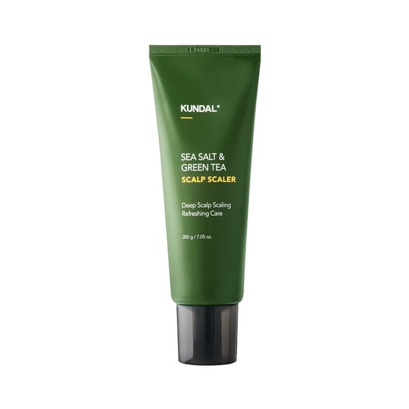 Matcha & Kale Clarifying Sea Salt Scalp Scrub 200g - Herb Mint