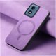 thumbnail image 2 of Magnetic Slim Case for Motorola Moto G Play 2024 4G with Camera Guard & Anti-Scratch Back Purple, 2 of 5