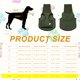 thumbnail image 2 of Uxcell Sudadera Calmante para la Ansiedad del Perro, Chaqueta Chaleco Transpirable Ajustable con Capucha, XXXL, (Verde Militar), para Truenos/Fuegos Artificiales, 2 of 7