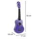 thumbnail image 5 of Ukelele 21". Incluye Funda. Color Morado, 5 of 7