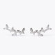 thumbnail image 1 of Aros Plata Mujer Mariposa, 1 of 3
