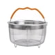 thumbnail image 1 of Cesta de Vapor ICEICE 6/8 Qt Acero Inoxidable Plateado, 1 of 5