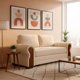 thumbnail image 1 of Sofa Oregon Res Felpa Beige 2c, 1 of 5