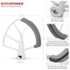 thumbnail image 5 of Batidora Flex Edge KITCHPOWER para batidoras de pie con elevador de cuencos de 6 cuartos, 5 of 8