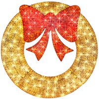 Corona De Navidad Best Choice Products 76 Cm Led