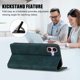 thumbnail image 3 of Funda Billetera para iPhone 16 Imán y Resistente Verde, 3 of 6