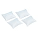 thumbnail image 3 of 4 Uds. Casa De Muñecas En Miniatura Almohada Para Sofá Cama Accesorios Para Casa De Muñecas Blanco, 3 of 3