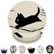 thumbnail image 1 of Alfombrilla de ratón XSXXSC ergonómica con reposamuñecas y diseño de gato anime, 1 of 7